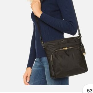 Tumi Black Crossbody Shoulder Bag